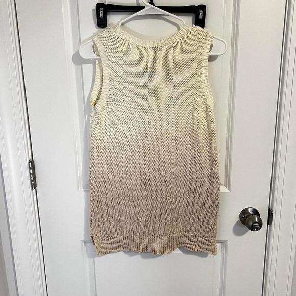 J. Mclaughlin Alto Ombre cChunky Knitted‎ Sweater Vest Womens Size Small - Picture 2 of 4